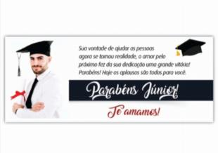Imagem do anuncio Faixa para formatura