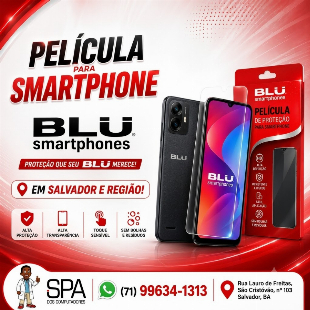 Película para smartphone Blu em Salvador e região