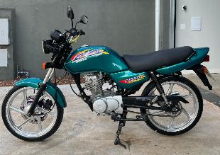 TITAN CG 125  ANO 1996 MODELO 1997 COR VERDE