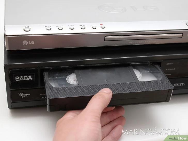 Passe suas fitas VHS para DVD