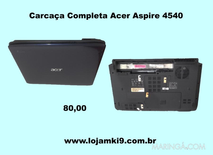 Carcaça Completa Acer Aspire 4540 Sem dobradiças