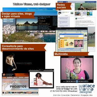 Wallace Vianna webdesigner Freelance Rio de Janeiro RJ