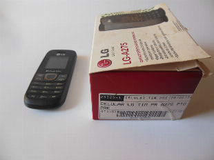 LG B220A Dual SIM 32 MB preto 32 MB RAM