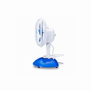 Ventilador De Mesa Ventisol Mini 20 Com Clip Branco/Azul 127V