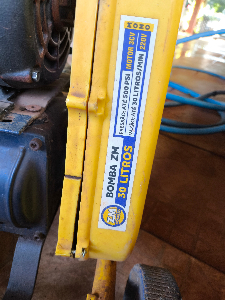 lavadora de alta pressão industrial ZM motor WEG acompanha mangueira já instalado