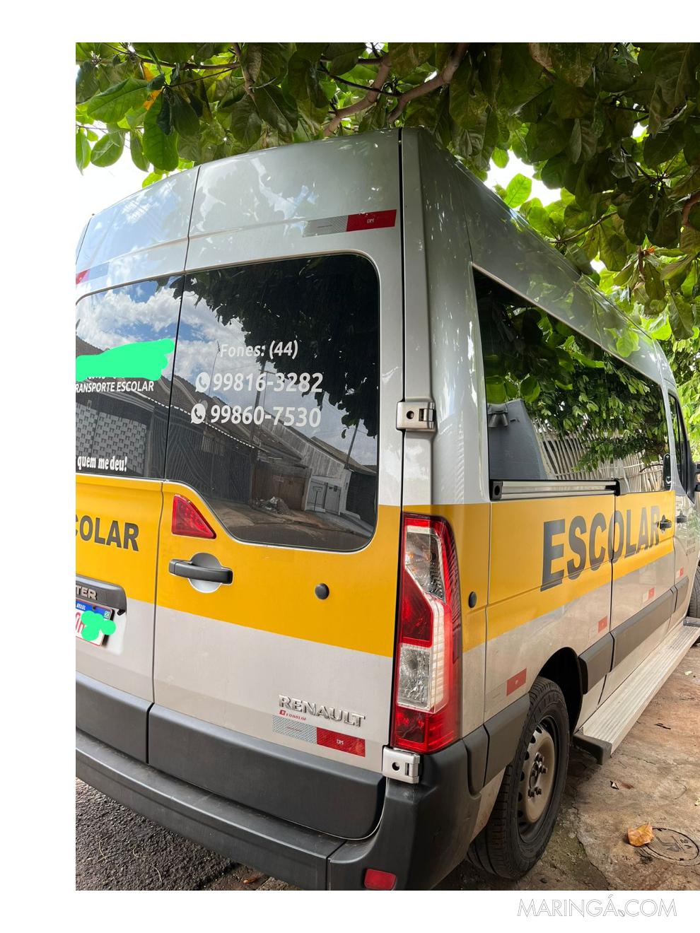 Vendo Renault Master Van escolar + Linha em Maringá - Pr