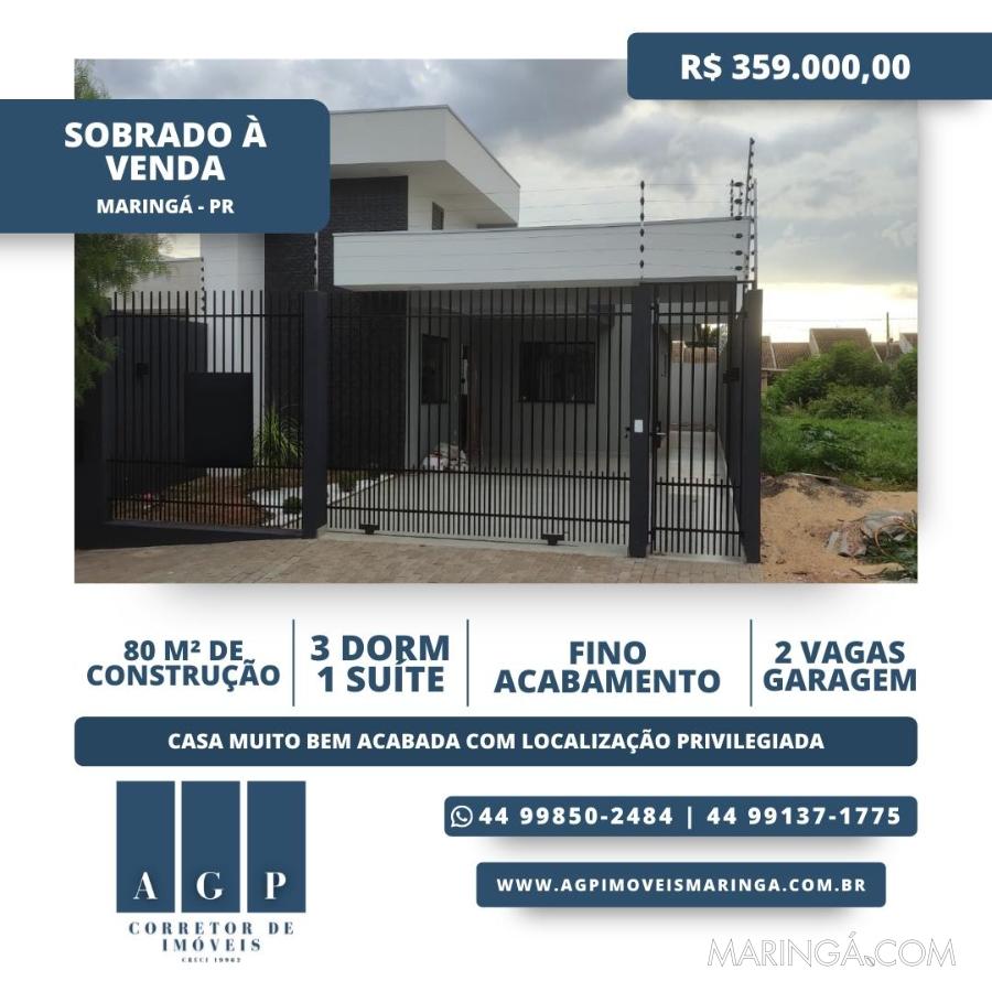 Casa à venda no JD Paulista 4 - Maringá
