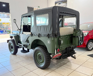 Jeep Willys Militar 4x4 Placa Preta 1950