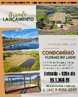 (BLACK FRIDAY) Condomínio Florais do lago à 10 km do shopping Catuaí.