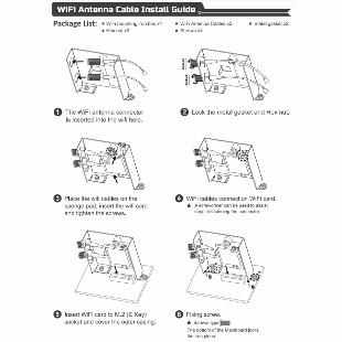 Suporte Placa Wireless 47-705-000004R1