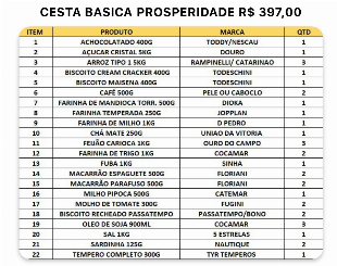 CESTA BÁSICA NA MÃO! 🚀 Entrega rápida em Maringá."