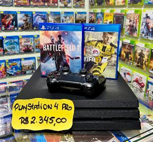 PlayStation 4 PRO 1TB 4K Seminovo Conservado