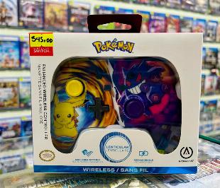 Controle PowerA Para Nintendo Switch - Pikachu Vs Gengar