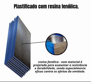 Chapa tapume madeirite compensado - Construção e obras