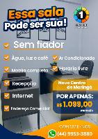 SALA COMERCIAL (SEM FIADOR E DESPESAS INCLUSAS)