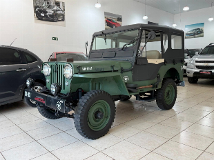 Jeep Willys Militar 4x4 Placa Preta 1950