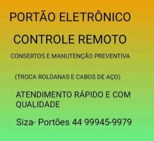 MANUTENÇÃO DE PORTÕES ELETRONICOS