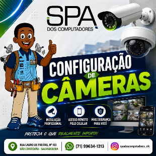 Configuração de Câmeras em Salvador Ba