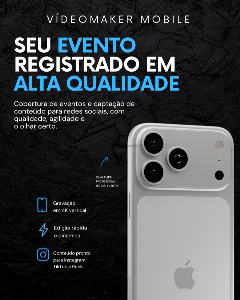 VIDEOMAKER MOBILE EM MARINGÁ