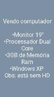 Vendo computador