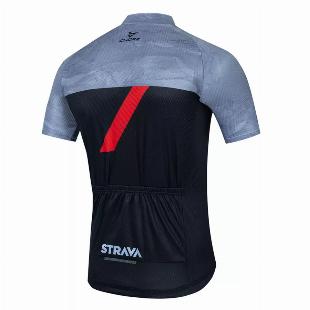 Camisa Gran Fondo Strava Manga Curta 2XL = G