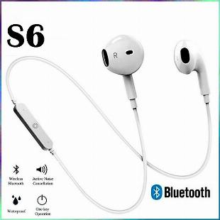 Fone de Ouvido S6 (Bluetooth) | R$25