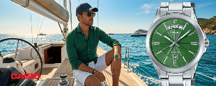 Rifa Relógio Casio Sport Fino Green