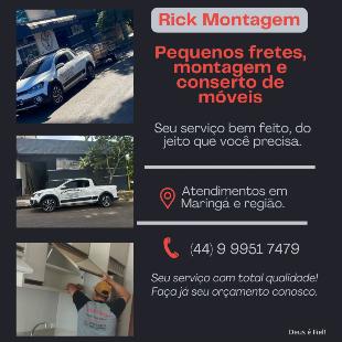 Montagem e fretes de móveis