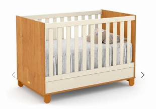 Berço modelo Zupy New Matias – Canaã Baby