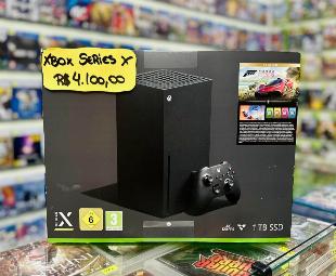 Console Xbox Series X 1TB + Forza Horizon 5 Novo Lacrado