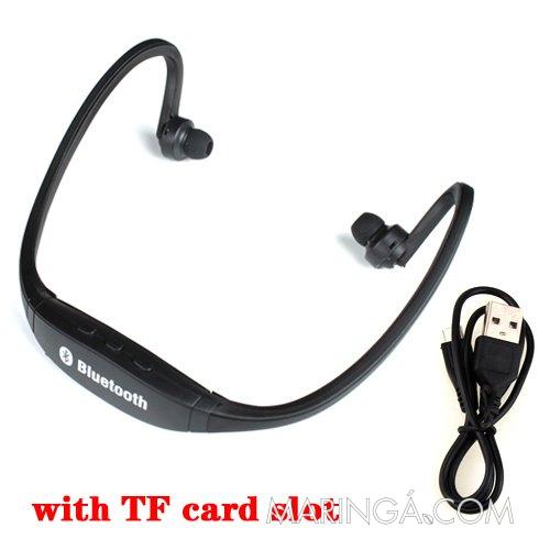 Fone De Ouvido S9 Sem Fio Bluetooth Sports Headset Cartão Sd