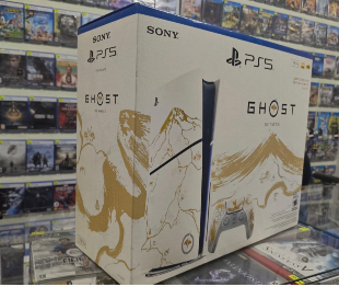 Imagem do anuncio PlayStation 5 Slim 1TB SSD Edição Limitada Ghost Of Yotei Novo Lacrado