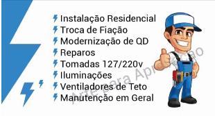 Eletricista/encanador/reparos