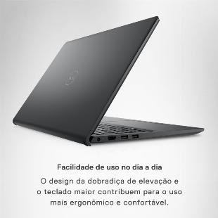 Notebook Dell Inspiron I15-I120K-A35P 15.6" Full HD 12ª Geração Intel Core i5 16GB 1TB SSSD Windows 11 Preto