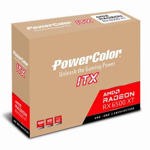 Placa de Vídeo Power Color AMD Radeon RX 6500 XT 4GB ITX GDDR6 *12x 155,00
