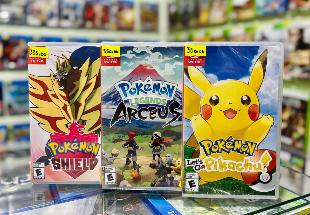 Jogos Pokémon para Nintendo Switch