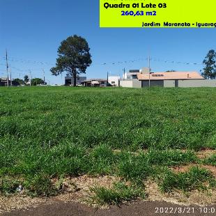 Excelente terreno Residencial de 260.63m2 em Iguaraçu.