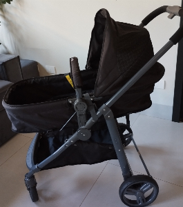 Carrinho de bebê e bebê conforto Galzerano