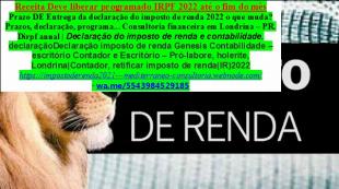 Limoeiro Londrina###Consultoria Contábil | Documentos em geral | Imposto de Renda