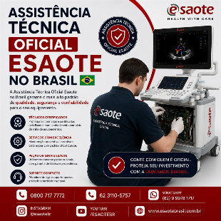 ASSISTÊNCIA-TÉCNICA-AUTORIZADA-ESAOTE-NO-BRASIL-PEÇAS, SOFTWARES, TRANSDUTORES E SUPORTE TÉCNICO NACIONAL