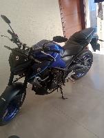 Vendo Yamaha MT 03  Azul  baixo km 6.200km