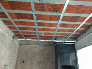 Gesso e steel frame