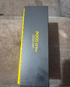 Poco X7 pro Black na caixa