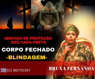 fechamento de corpo / blindagem - Bruxa Fernanda