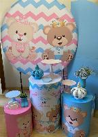 Mini table decoração de festa e balões