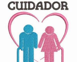 Cuidadora de idosos e acompanhante em hospital