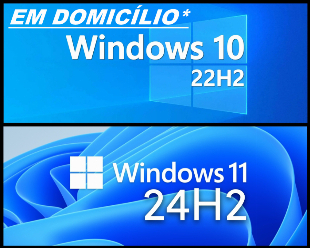 Montagem | Manutenção de computadores e instalação do Windows 10 e Windows 11 (em domicílio)*