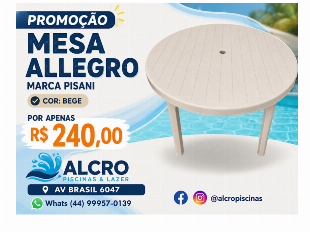 Mesa Allegro Marca Pisani