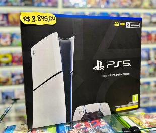 PlayStation 5 Slim 1TB Edição Digital Novo Lacrado
