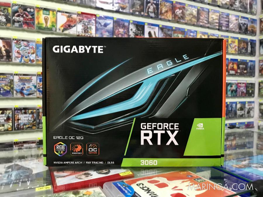 Placa de Vídeo Geforce RTX 3060 Eagle 12GB